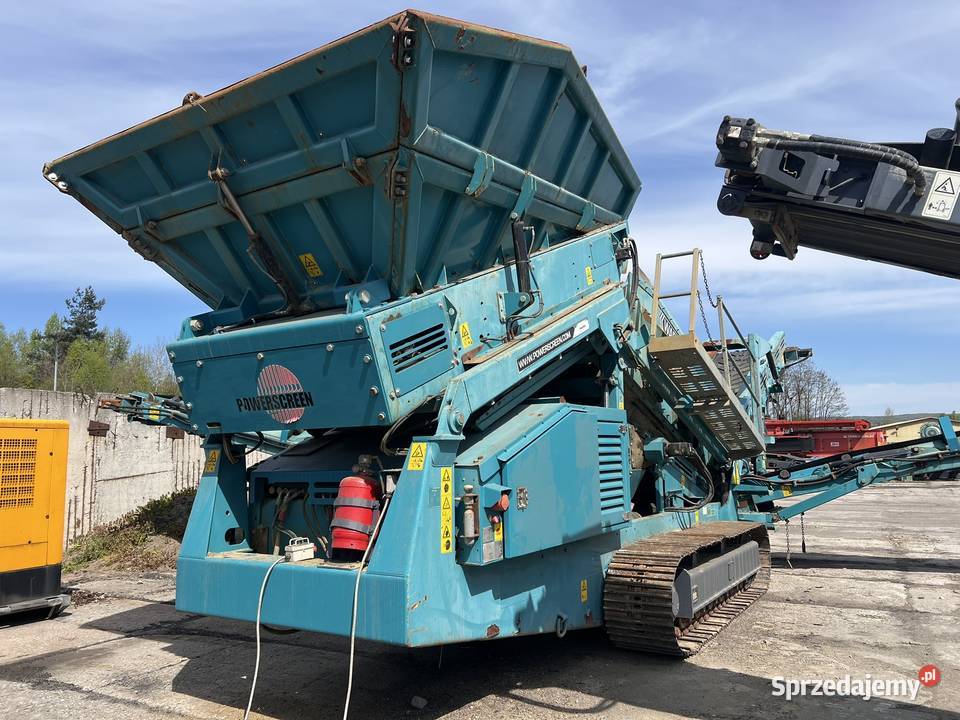 Przesiewacz Powerscreen Warrior 1400 pełny VAT Pozostałe Zator sprzedam