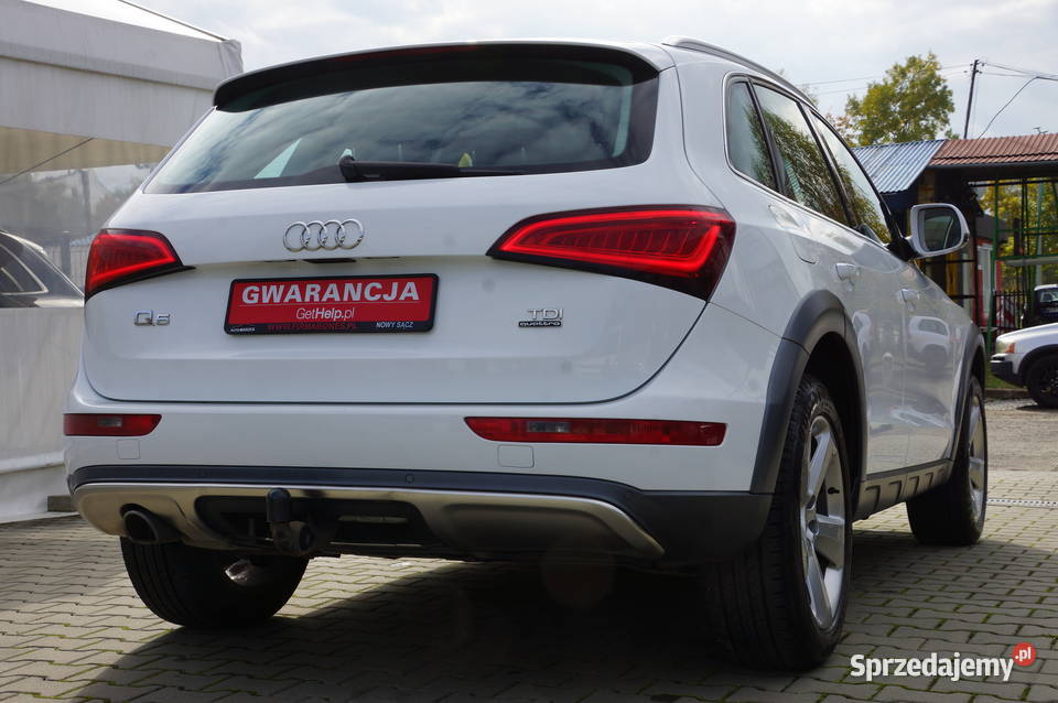 Audi Q5 Offroad 20 TDI CR 190 4x4 Lift Klima wielofunkcyjna kierownica Nowy Sącz