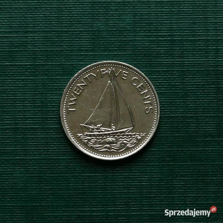 BAHAMY 25 centów 1981r śląskie Gliwice sprzedam
