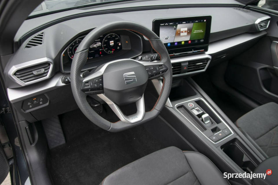 Seat Leon Sportsourer FR 15 eTSI 150 DSG DEMO IV nieuszkodzony łódzkie Łódź