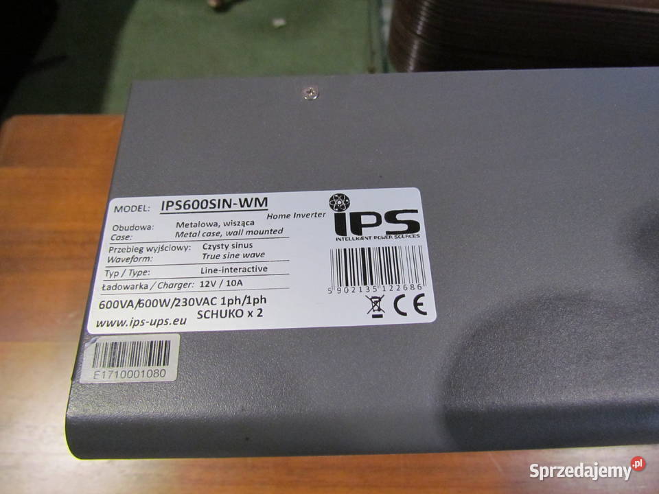 IPS Model IPS600SINWM Zasilacz Awaryjny Świętochłowice