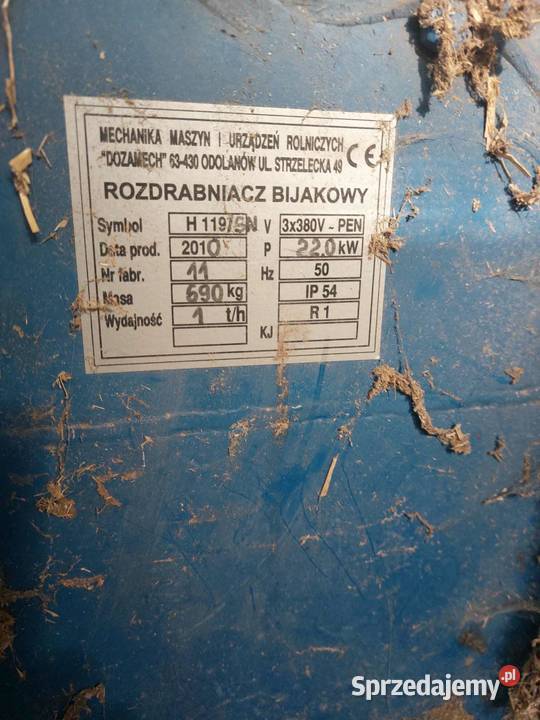 Linia do produkcji brykietupeletu Wektor Produkcja Bolesławiec sprzedam