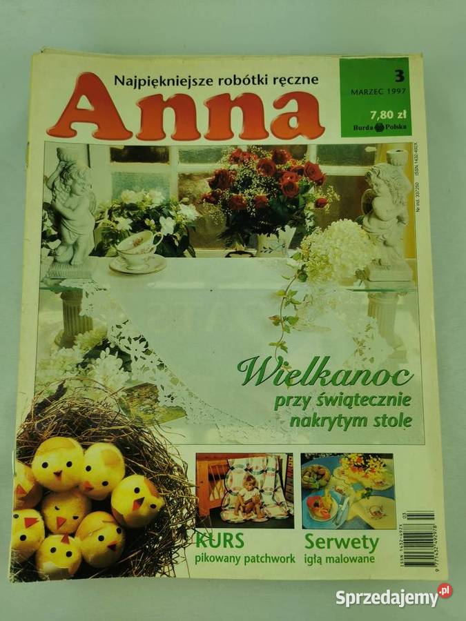 Czasopisma Anna Pozostałe Wiśniowa sprzedam