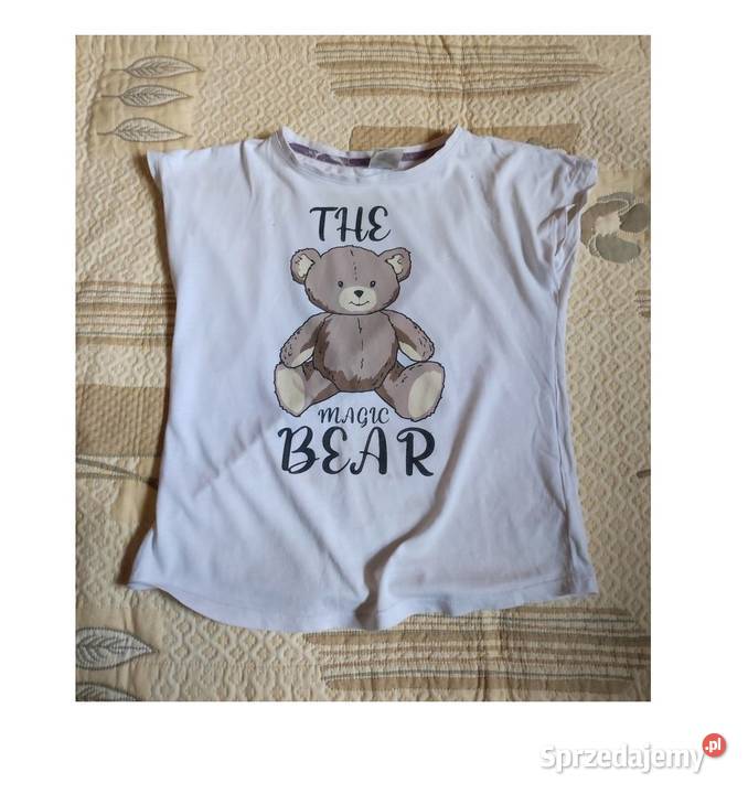 koszulka bawełniana organiczna tshirt bear z Kielce sprzedam