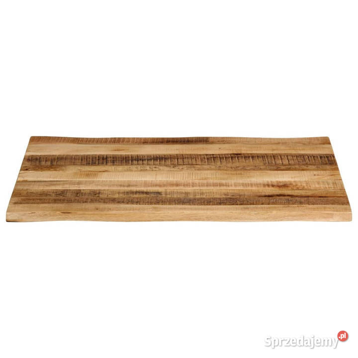 Blat stołu z naturalną krawędzią 100x80x25 Warszawa sprzedam