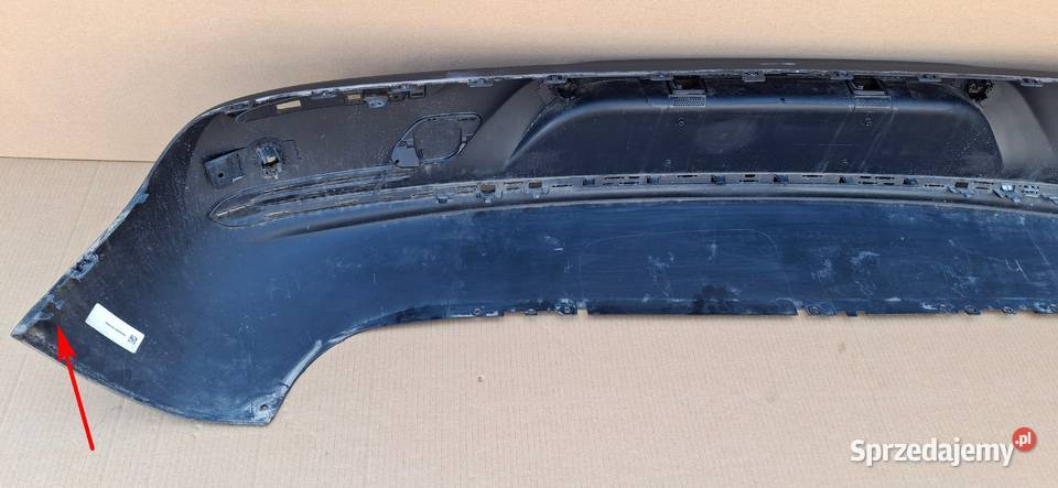 MERCEDES EQA W243 ZDERZAK TYŁ DOKŁADKA PDC CHROM osobowe