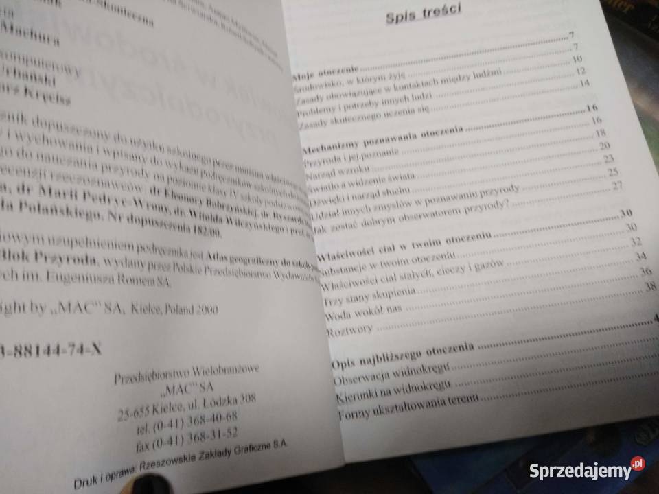 człowiek w środowisku przyrodniczym biologia Warszawa