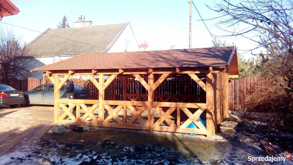 Domki narzędziowe drewutnie wiaty Siedlanka