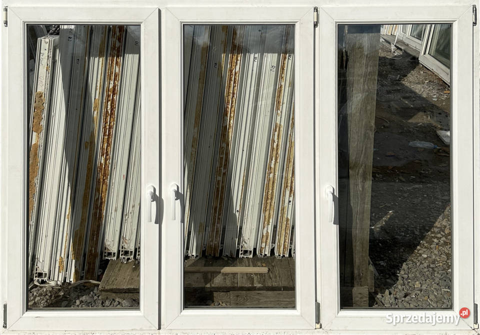 OKNA KacprzaK 199X145 OKNO Używane Plastikowe Siedlce sprzedam
