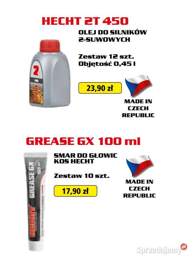 WYPRZEDAŻ DO 21092021 Kosa spalinowa HECHT 53 Koszalin