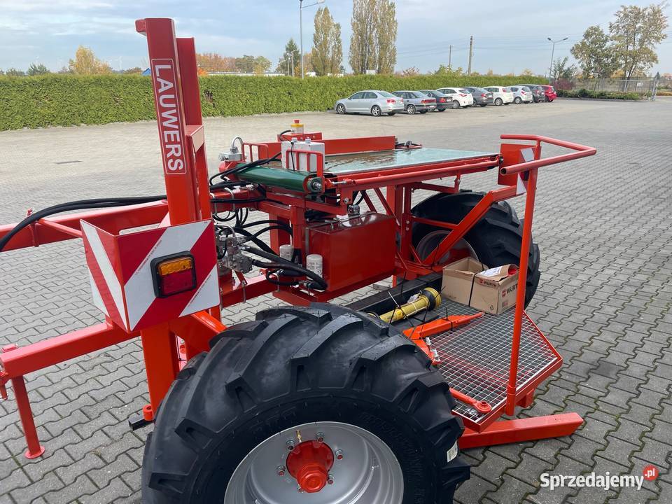 Belgijski Kombajn do zbioru porów Lauwers model łódzkie Rawa Mazowiecka