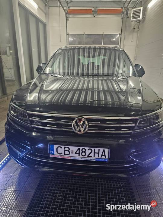 Vw Tiguan R Line 4x4 Polski Salon 1 właściciel lakier metallic kujawsko-pomorskie Bydgoszcz