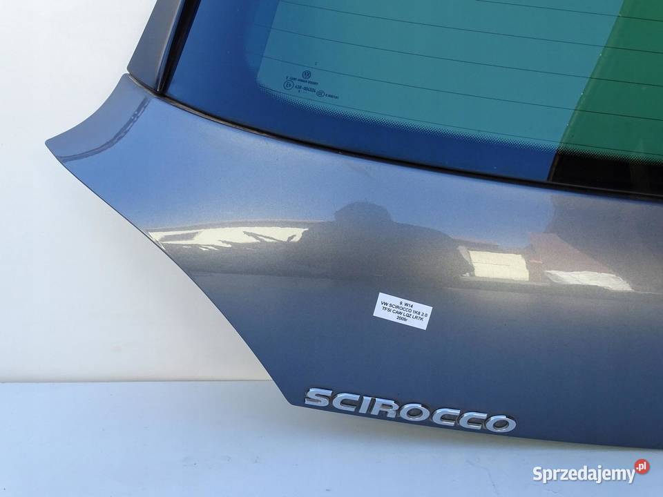 KLAPA TYŁ TYLNA BAGAŻNIKA Z SZYBĄ LR7K VW Klapy bagażnika Karoseria sprzedam
