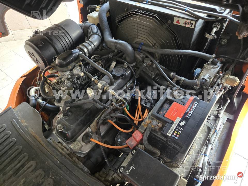 Wózek widłowy TOYOTA 7FGF30 kabina wolny skok Lędziny
