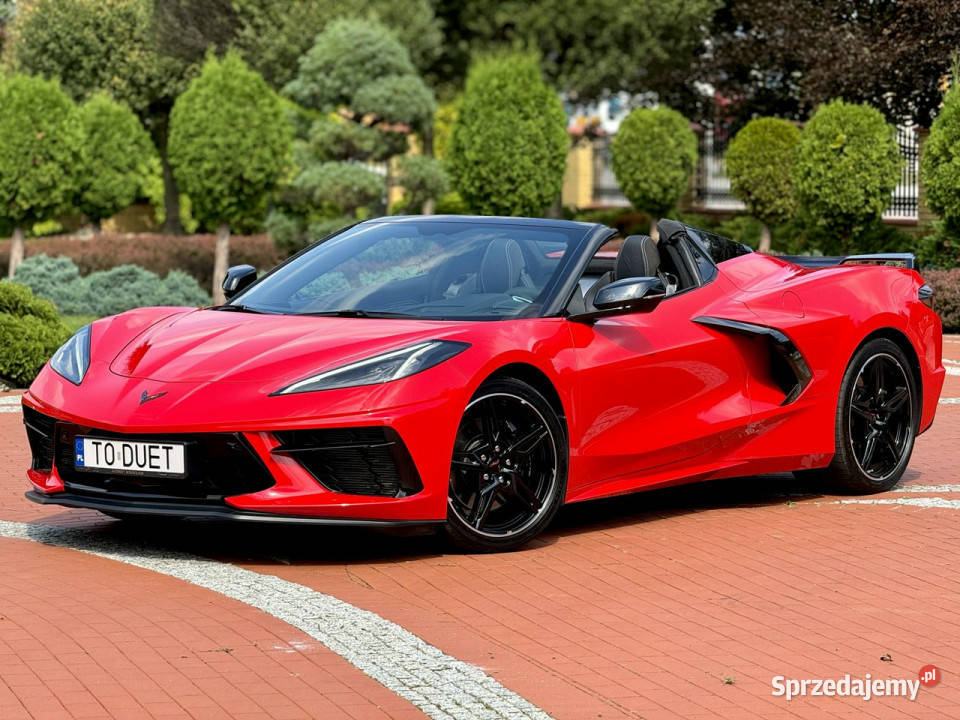 Chevrolet Corvette C8 Cabrio 62 V8 Salon Full system Start-Stop Widełki sprzedam