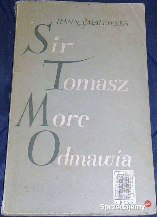 Sir Tomasz More odmawia Malewska Hanna lubelskie Chełm