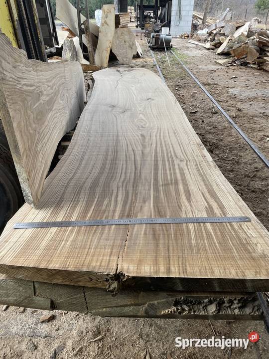 Monolit dąb 400x100x10 stół blat bale foszty Blaty Przysucha