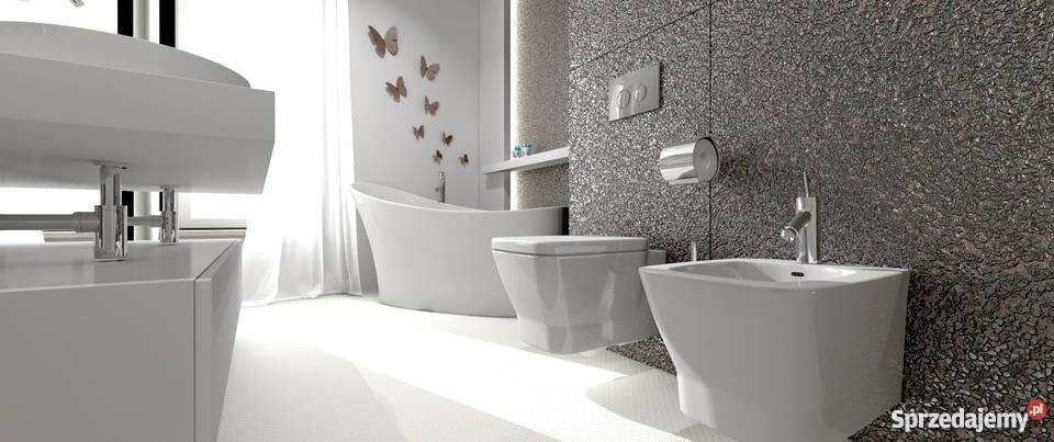 PROJEKT 3D WIZUALIZACJA łazienka kuchnia salon
