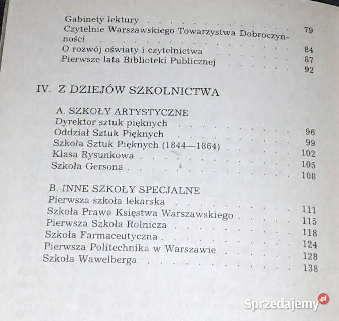 Echa minionej Warszawy Olgierd Gustawski miękka Chełm sprzedam