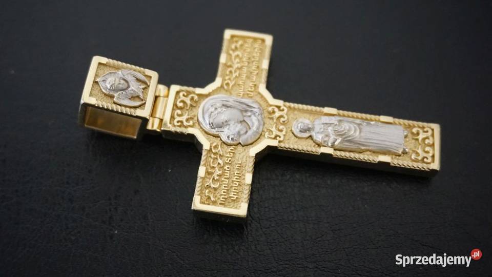 Jedyny Niepowtarzalny Mega Krzyż SUPER KRZYŻYK złoto Warszawa