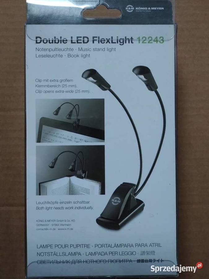 Konig Meyer Double LED FlexLight lampka do