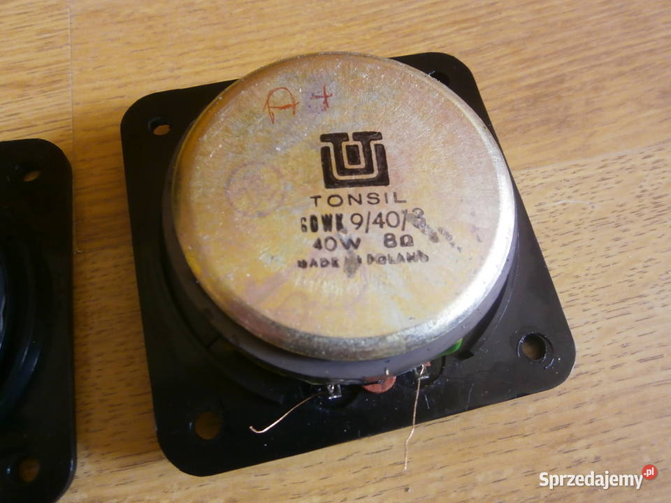 Głośniki TONSIL GDWK 9403 8ohm sprawne 2NOWE Łódź