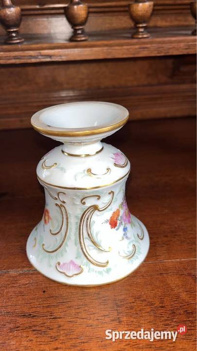 Wazon na stopie Syg MeissenMisnia Ręcznie Gdańsk