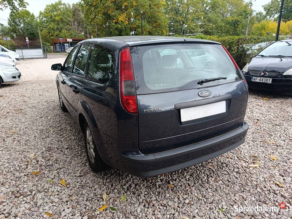 Ford Focus Mk2 16 Benzyna Sprawny Sztywne granatowy Samochody osobowe mazowieckie Warszawa