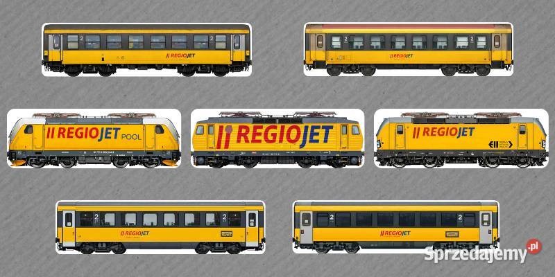 Magnesy RJ SKPL FLIXTrain kolekcjonerów Poznań