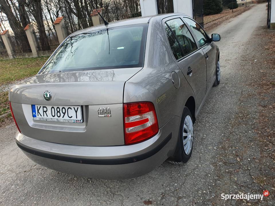 SKODA FABIA 2007 BENZYNA Rok produkcji 2007 Fabia małopolskie Łęg Tarnowski