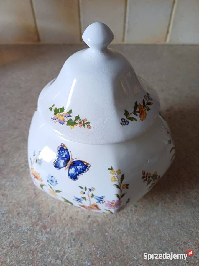 vintage pojemnik Aynsley Nowy Targ