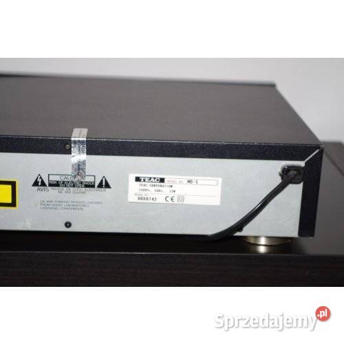 TEAC MD5 MiniDisc Deck Serwisie Nagrywanie i