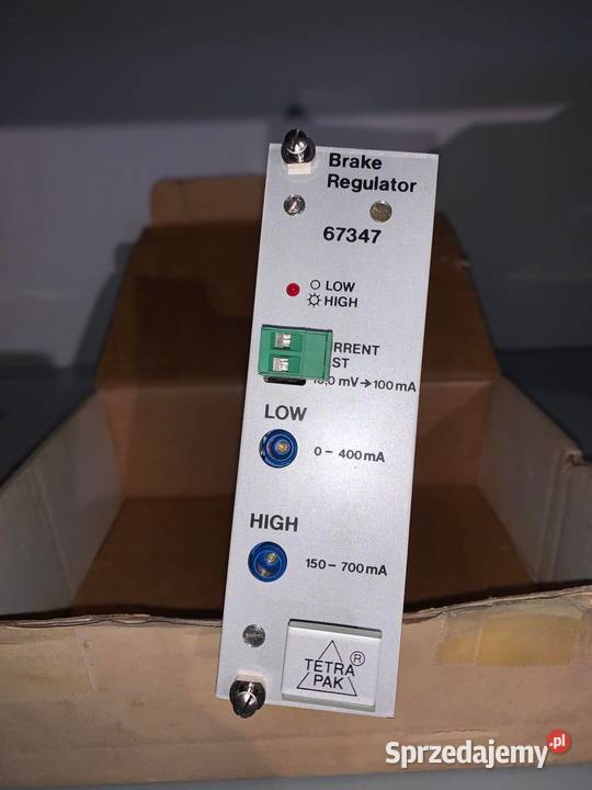 Tetra Pak Brake Regulator Control 67347 Warszawa
