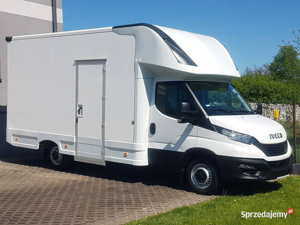 Iveco Daily KONTENER NISKOPODŁOGOWY 443x223x242 komputer pokładowy śląskie Poręba