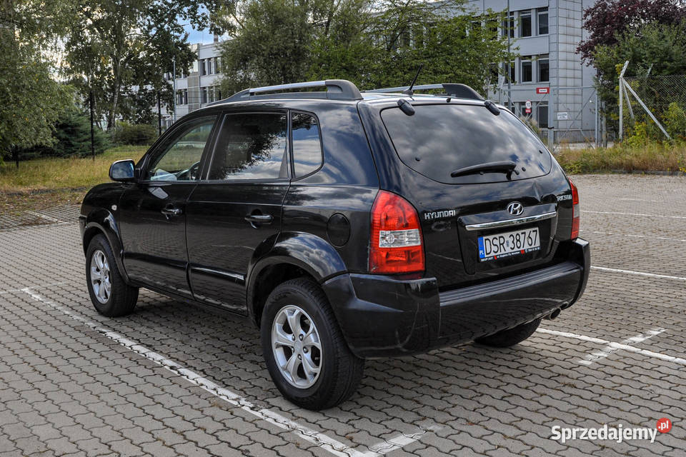 Hyundai Tucson 20 141 LPG Lift 2010 r Skóry dolnośląskie