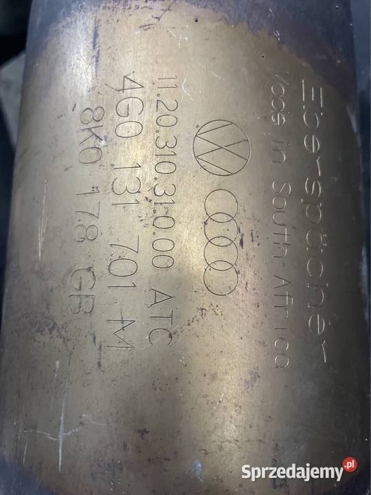 Katalizator grupa VW 4G0131701M 8K0178GB małopolskie Kraków sprzedam