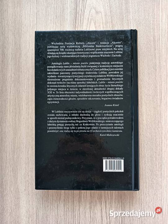 Lublin miasto poetów Antologia Bogusław małopolskie