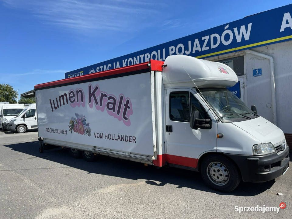 Fiat Ducato Autosklep Kwiaciarnia Warzywniak Rok produkcji 2005 Syców