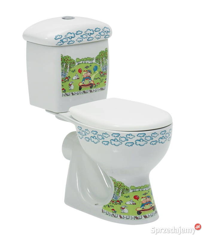 WC kompakt dzieci 56x32x61 odpływ pion poziom Szczecin