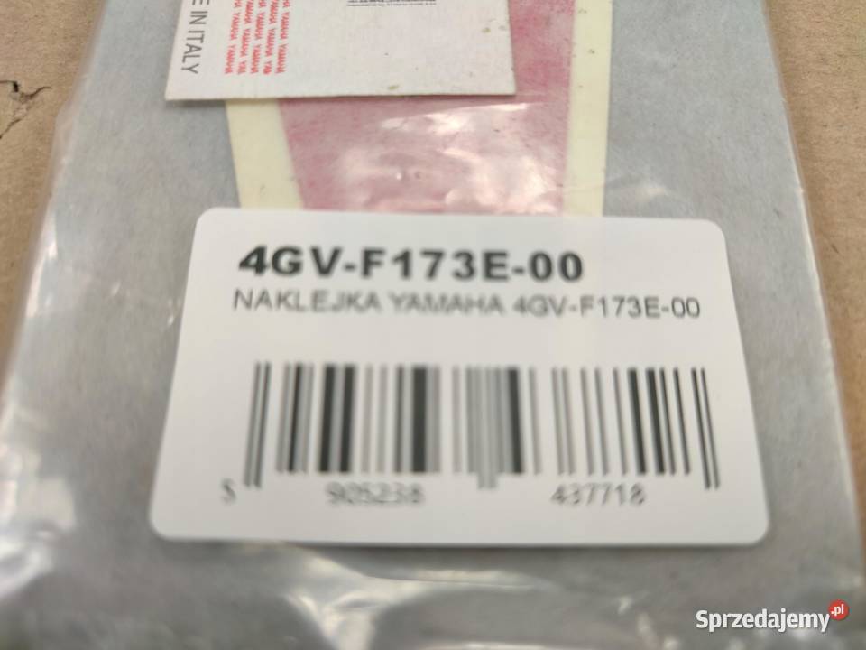 NAKLEJKA NA BOCZEK YAMAHA TT 600S 1993