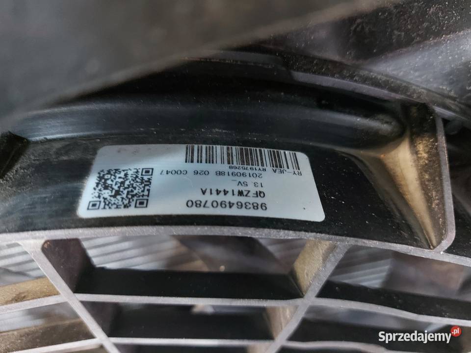 PEUGEOT 508 II 16 EH Chłodnice komplet pas przód osobowe