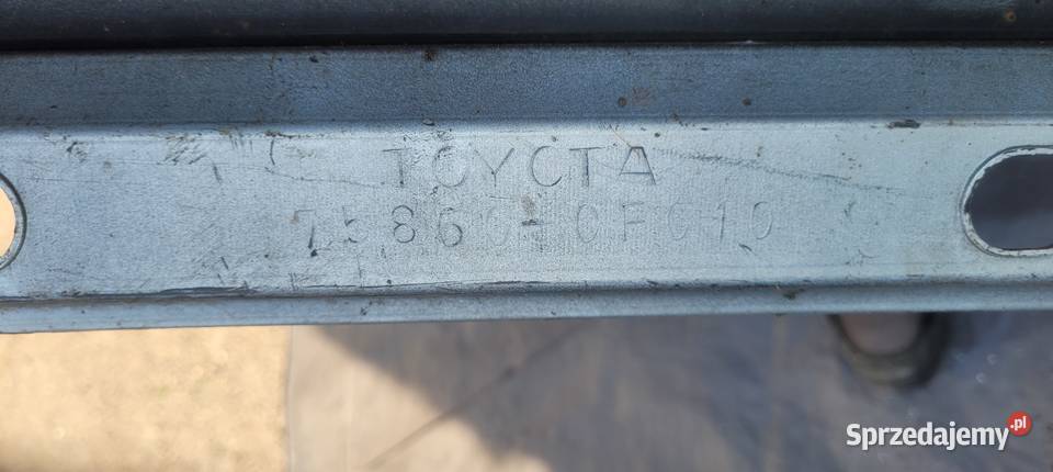 TOYOTA VERSO PRÓG LEWY LISTWA PROGOWA LEWA Ruda Śląska