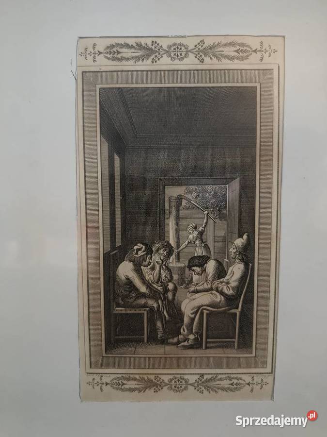 Grafika miedzioryt XVIIIXIX wiek Daniel Opole