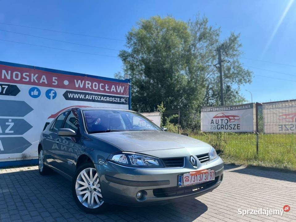 Renault Laguna 19 DCI 2005 Liftback Polift Laguna dolnośląskie Wrocław