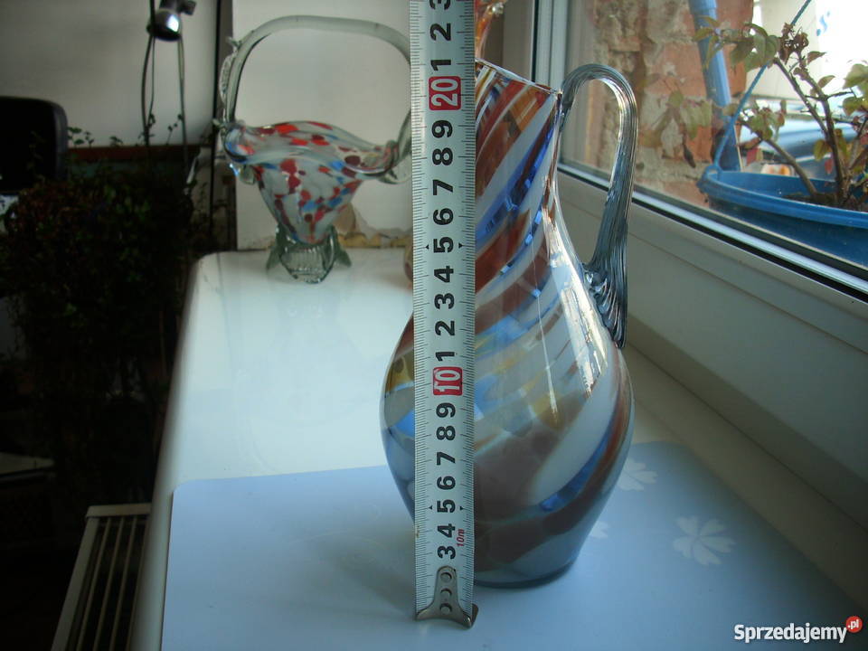 WazonLoft PRLKolorowe szkło Barlinek