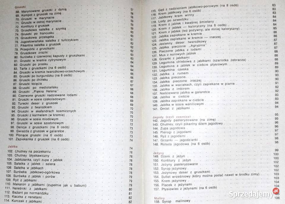 Owoce na każdą okazję Alina Fedak Rok wydania 1988