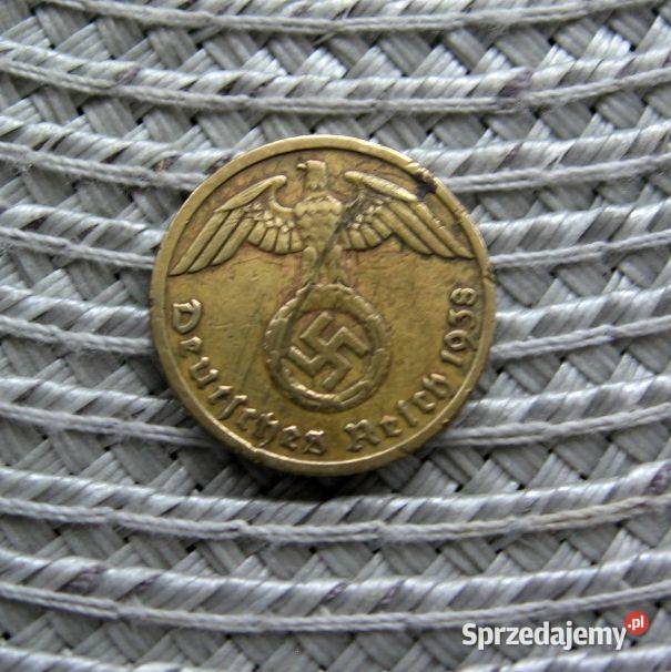 Niemcy 5 Reichspfennig 1938r J Kalisz