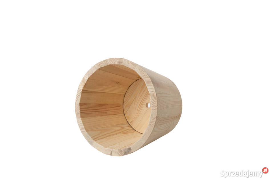 Donica drewniana sosnowa DUŻA donica ogrodowa śląskie Kalety