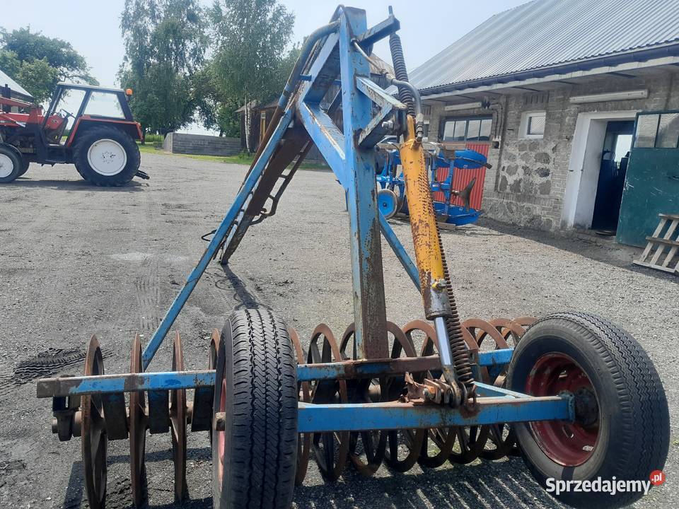 Pług zagonowy 4skibowy Overum nieuszkodzony Ryki sprzedam