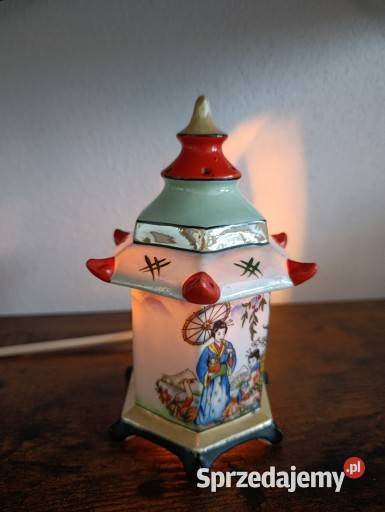 Vintage lampka porcelanowa perfumeryjna lata Olsztyn